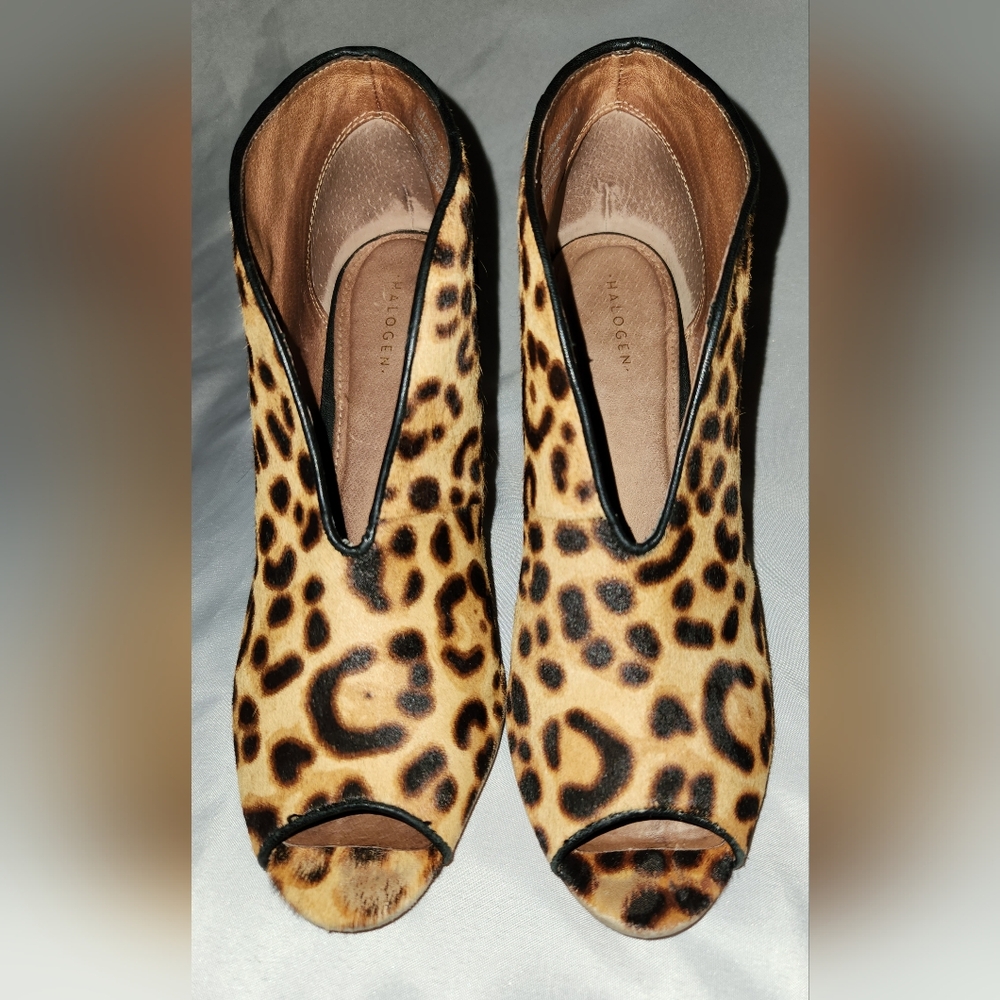 A189 Halogen Leopard heels